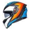 AGV K5 S MPLK Core (matná) helma černá/modrá/oranžová vel.XS